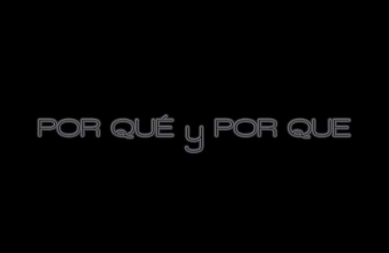 DIFERENCIA ENTRE POR QUÉ Y POR QUE