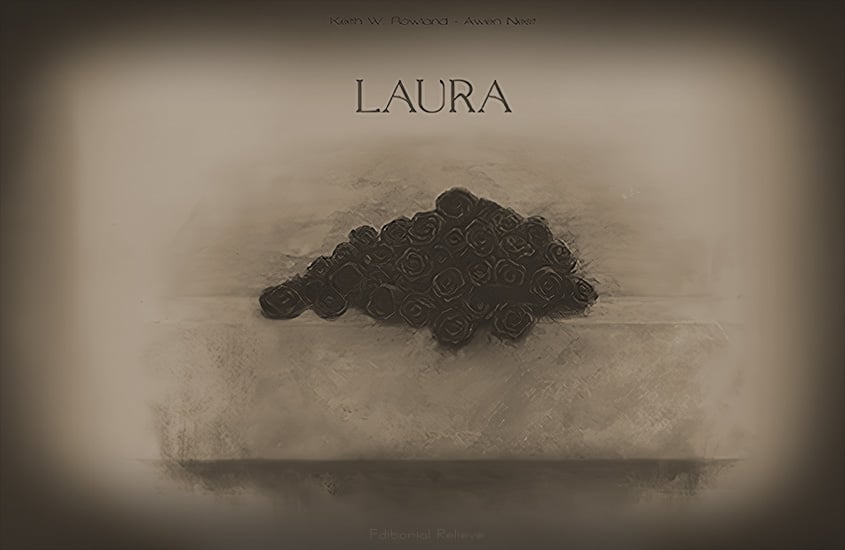 09 - PORTADA DE LAURA libro de Laura escrito por Keith W Rowland y publicado por editorial Relieve web Relieve